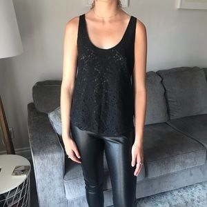 Aritzia Talula Betty Lace Camisole Black Sz Small